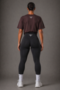 Burgundy luxe Oversized Tee