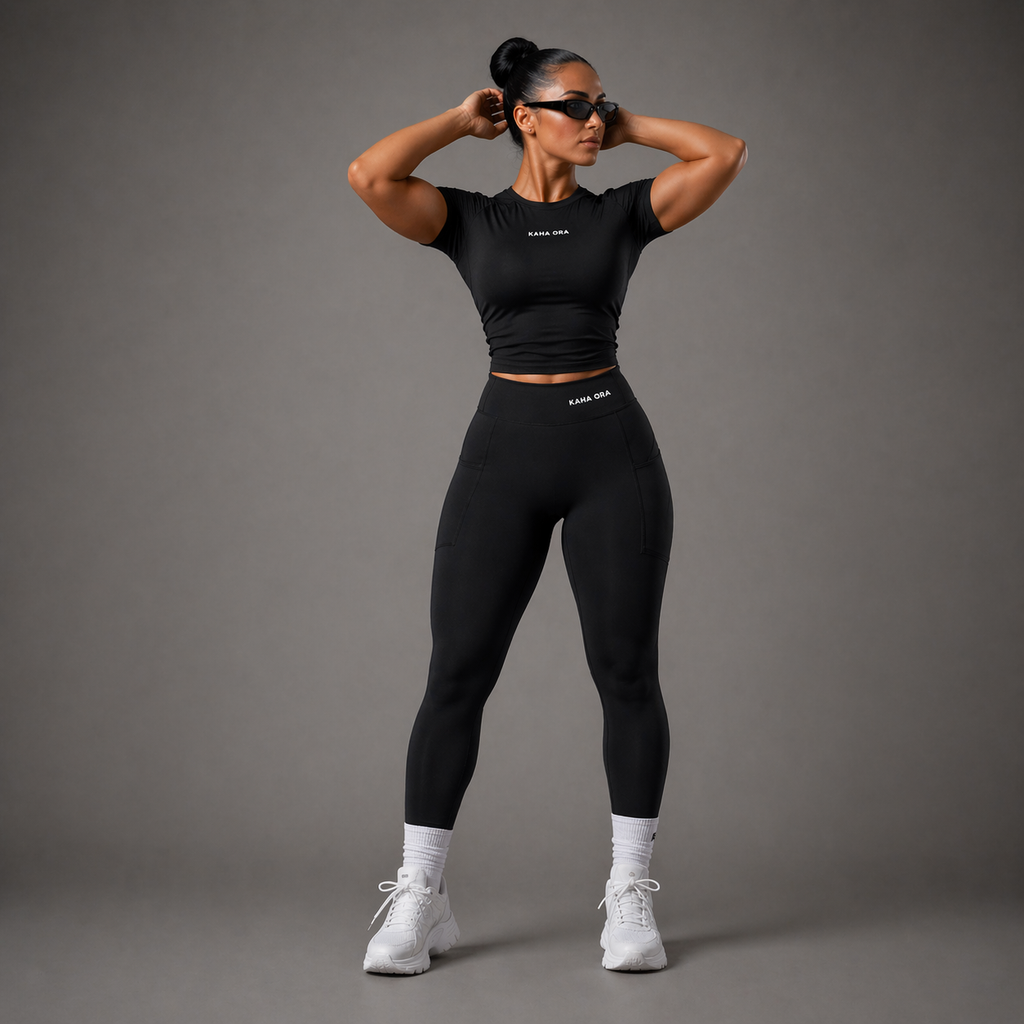 V back Leggings