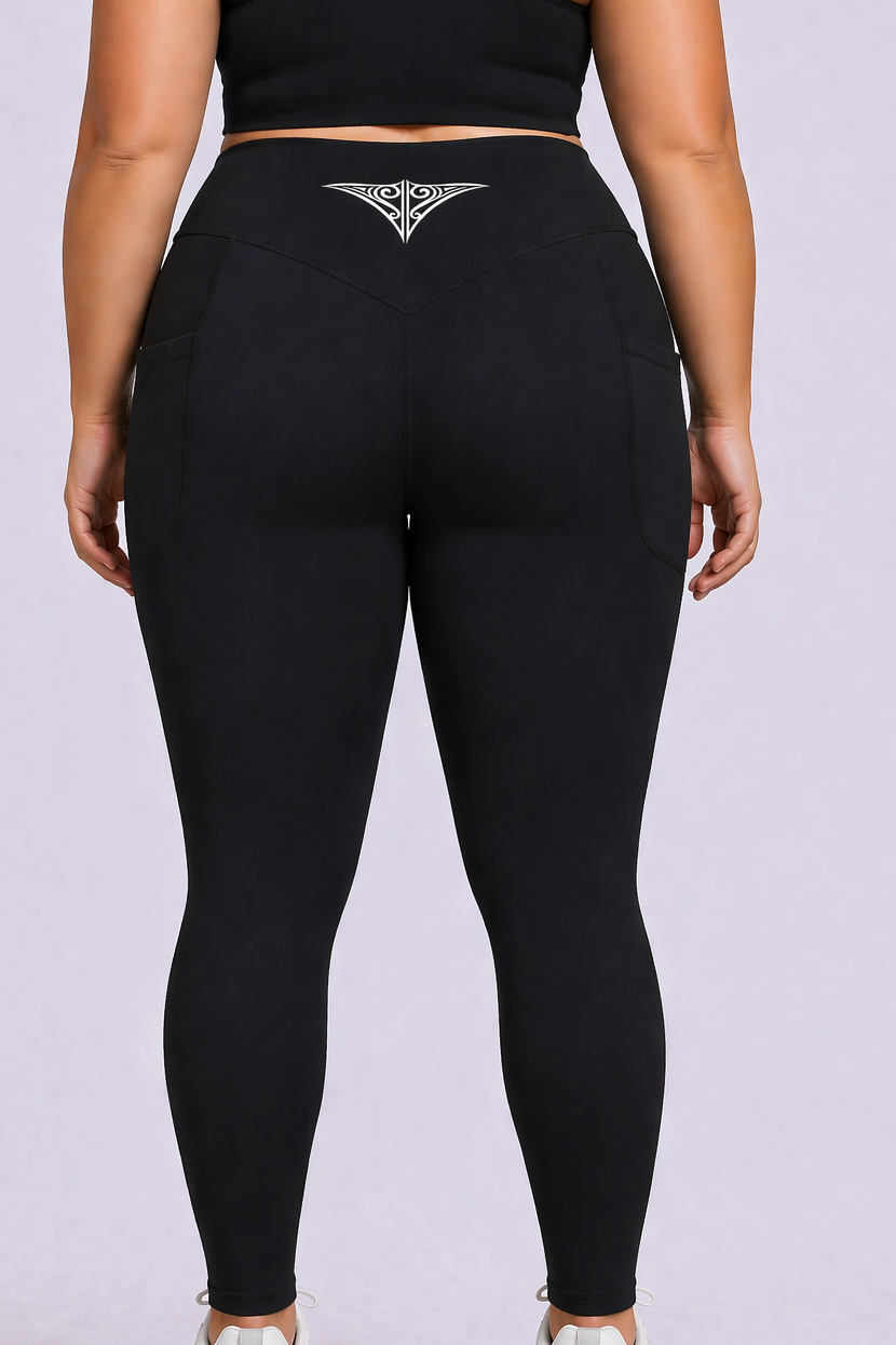 V back Leggings
